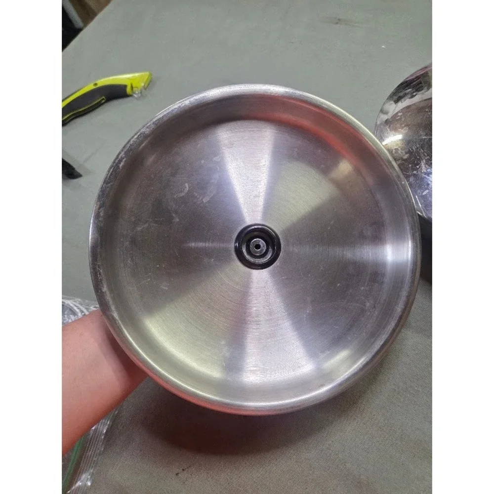 Replacement Stainless Steel Steam Control Cookware Lid with Vent Knob 7.5 Inch